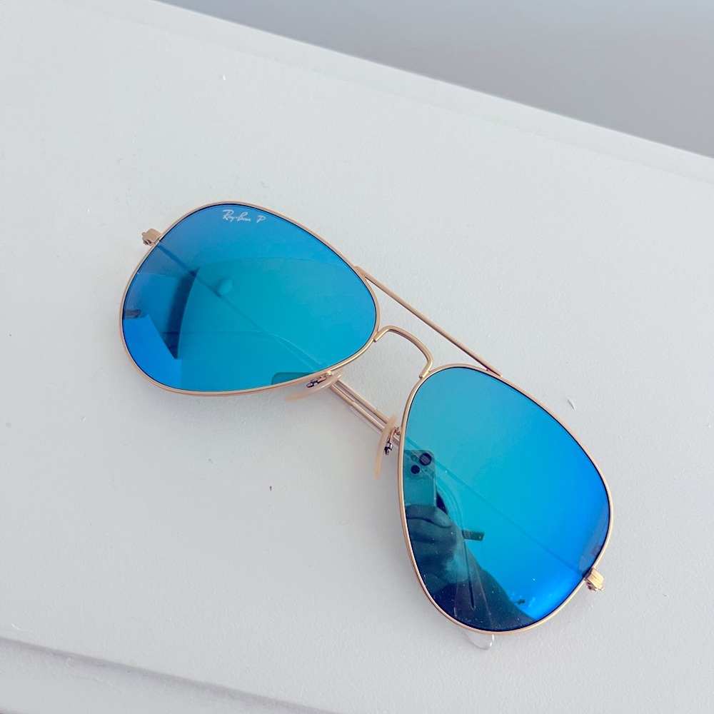 Ray Ban Polarized Aviator Sunglasses